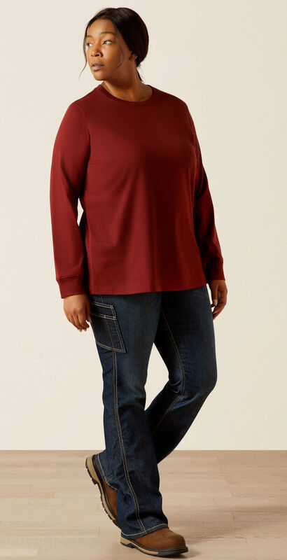 Rebar Cotton Strong Workshop Logo T-Shirt Full Plus